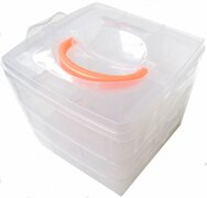 Lege loombandskoffer/sorteerdoos