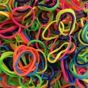 loom bandjes gekleurd