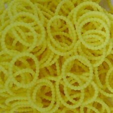 300 Loom bands parels geel
