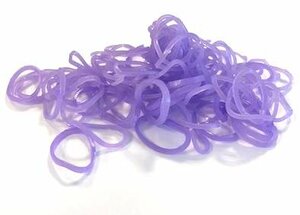 600 Loombands lilac