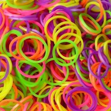 600 Loombandjes zomer mix